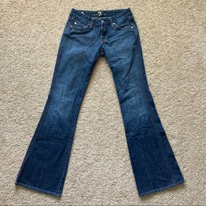 Women’s 7 for All Mankind “A” Pocket Flare Denim Jeans